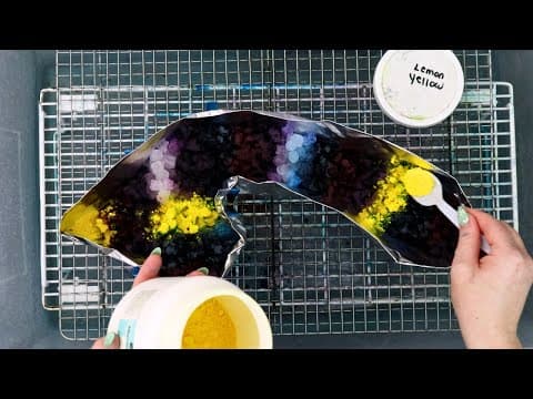 How To Tie Dye / Beautiful Flower Mandala Ice Dye Tapestry / Step By Step For Beginners
