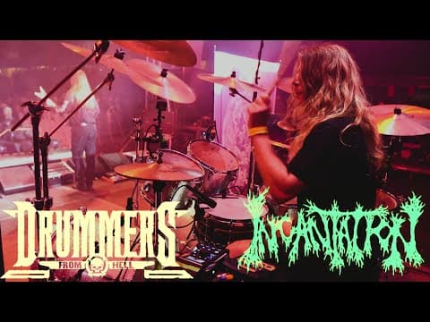 Incantation-emaciated Holy Figure/iconoclasm Of Catholicism.charlie Koryn.czechia 2025 (drum Cam)