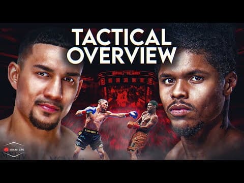 Teofimo Lopez Vs Shakur Stevenson | Tactical Breakdown | 4k