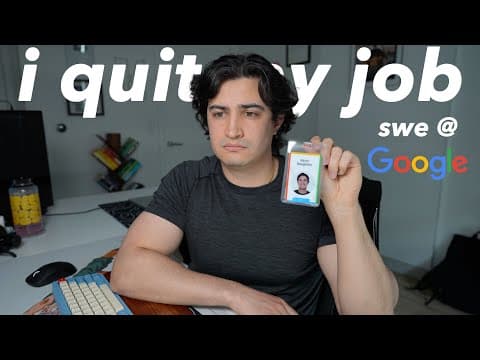 I Quit My Software Engineering Job At 30