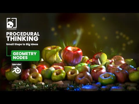 Procedural Thinking Course Launch  / Blender Geometry Nodes