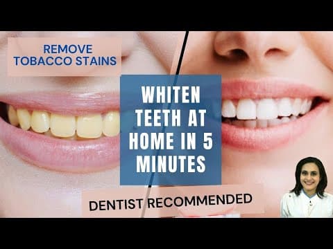 How To Whiten Teeth At Home (no Strips Or Bleach!)