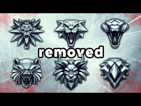 Witcher Schools Are Being Removed From Canon – But Why?