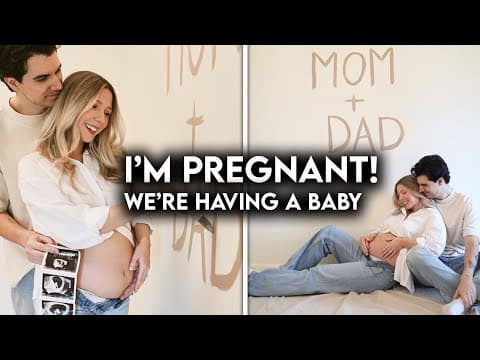 We're Having A Baby! | Finding Out I'm Pregnant (1st & 2nd Trimester Recap)