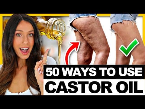 50 Ways To Use Castor Oil That Will Change Your Life!🔥