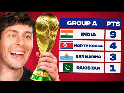WORLD CUP with the WORST National Teams