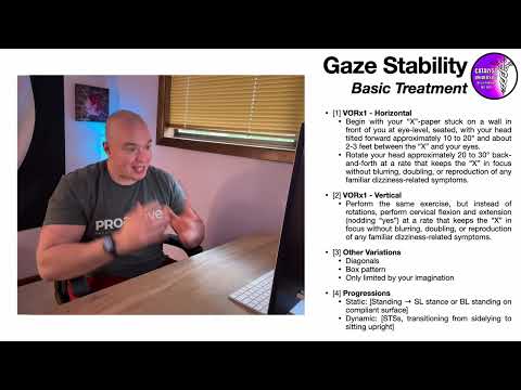 Gaze Instability | Theory, Testing, Treatment [part 2/2]