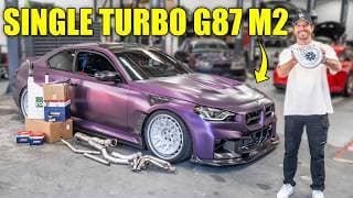 Building A 700hp Single Turbo Bmw M2!