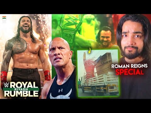 Crazy Roman Reigns Royal Rumble Plan🔥...the Rock Huge Offer, Drew Mcintyre Undisputed Champ