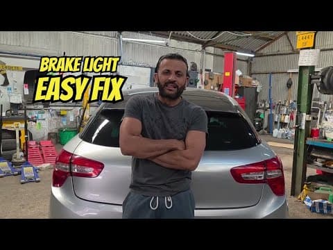 Citroen Ds5 Brake Light Replacement - A How To Guide