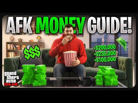 5 Quickest Ways To Make Millions Afk Every Single Day In Gta Online
