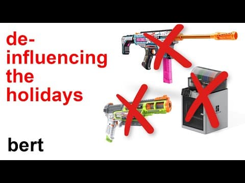Bert: Deinfluencing The Holidays