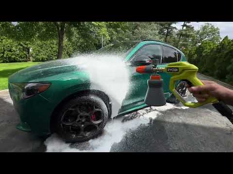 Ryobi 1.8 Gpm Automotive Pressure Washer Unboxing Review Demo