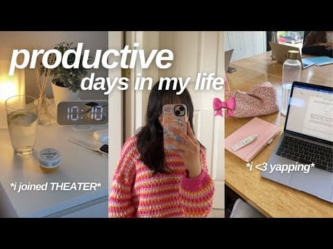 Realistic Days In My Life 🎀 March Diaries *studying With A Side Of Yapping*