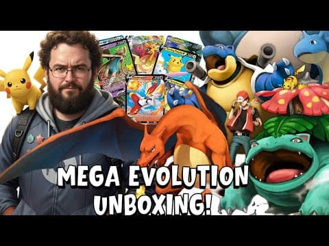Pokemon Mega Evolutions Unboxing!