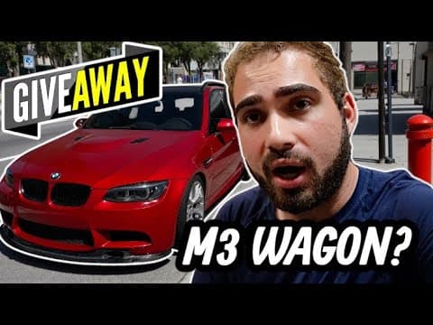 Giving Away/selling My E91 M3 Wagon??? Should I Do It?