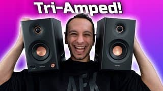 Edifier Mr5 Studio Monitor Speakers: Flat Frequency Response!?