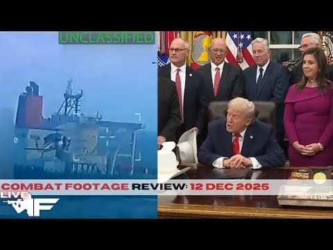 🔴 (live) Breaking: Trump Announces Operations "by Land" | Combat Footage Review