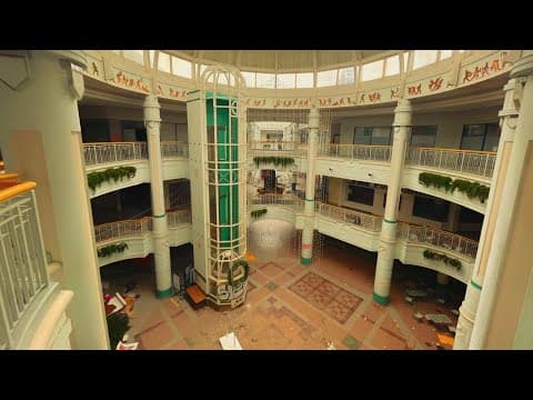 This Massive Mall Sits Completely Abandoned - The Hamilton City Center Mall