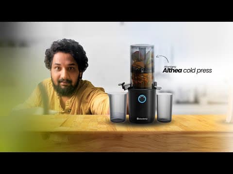 Is this the Best Cold Press Juicer? | Atomberg Althea Cold Press Juicer review
