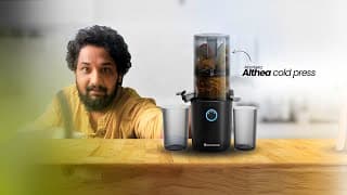 Is this the Best Cold Press Juicer? | Atomberg Althea Cold Press Juicer review