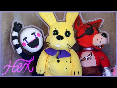 The Most Unique Fnaf Plushies - Hex By Dawko
