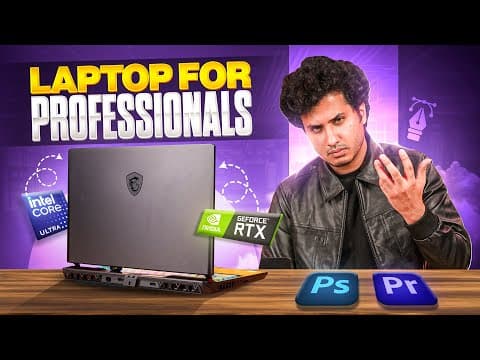 Laptop For Professionals ? Msi Vector 16 Hx Ai Testing & Review