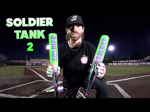 Hitting With The Soldier Tank 2 | Baseball Bat Bros