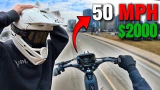 I Bought The Cheapest Electric Dirtbike On Amazon So You Don't Have To // Happyrun G300 Pro