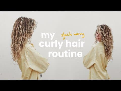 Curly + Wavy Hair Routine...with Lots Of Volume 🙌🏼 | Type 2c/3a |