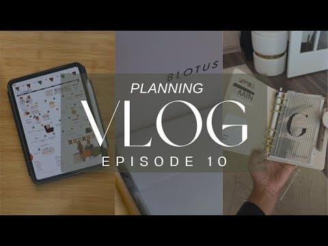 Planning Diaries: Ep. 10 (8lotus November Subscription Box + How I'm Currently Using My Planner)