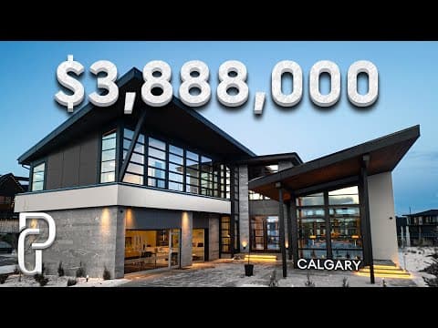 Inside A $3,888,000 Modern Mansion In Calgary, Canada - Propertygrams House Tour