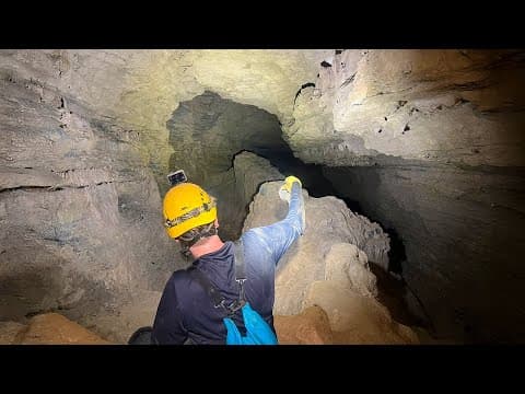 Huge Crystal Pockets in Random Cave on the Roadside