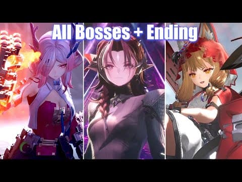 Arknights Endfield - All Bosses & Cutscenes (full Story)