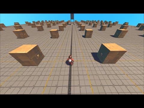 I Built A Hide And Seek Map Out Of 100 Identical Boxes!