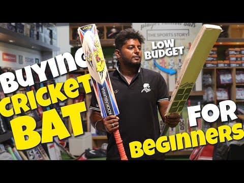 Buying New Cricket Bat For Beginners - Vlog| How To Buy New Cricket Bat? | Nothing But Cricket