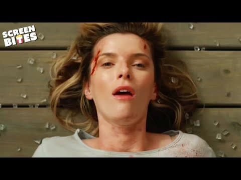 Betty Gilpin Vs Hilary Swank: The Final Fight Scene From The Hunt (2020) | Screen Bites