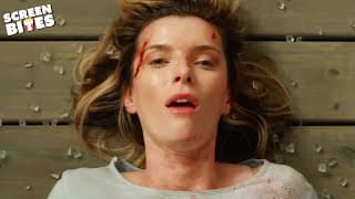 Betty Gilpin Vs Hilary Swank: The Final Fight Scene From The Hunt (2020) | Screen Bites