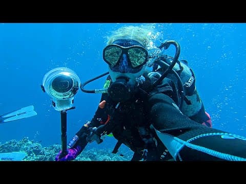 Underwater Filming Just Got A Massive Upgrade - Insta360 X5 Invisible Dive Case Pro!