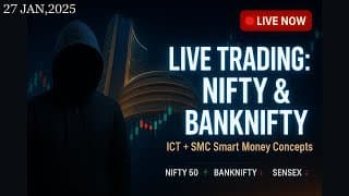 Live Trading Nifty Banknifty And Sensex Options 27 Jan #livetrading