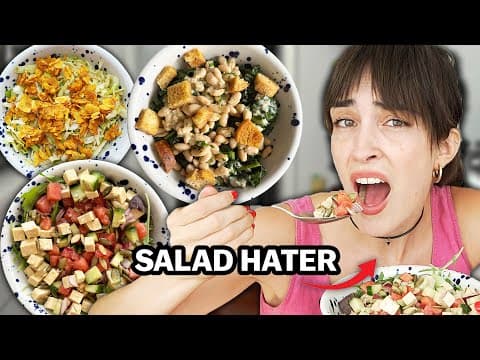 I Tried Your Salad Recipes (from Weird To Wonderful)