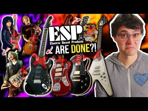 Esp Are Killing Their Best Guitars?!