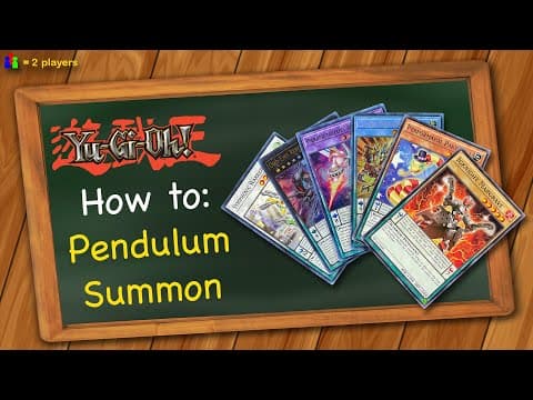Yugioh! How To Pendulum Summon