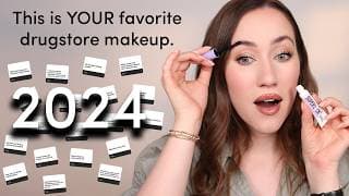 I Tried Your Current Favorite Drugstore Makeup 😍