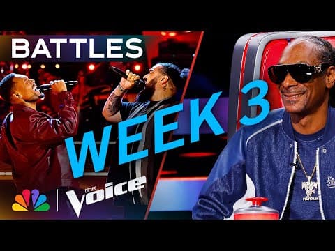 Amazing Duets From Battles Week 3 | The Voice | Nbc
