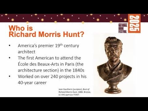 The Gilded Life Of Richard Morris Hunt: America's Premier 19th Century Architect