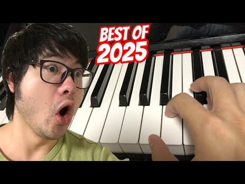 2025’s Most Viewed Piano Covers On My Channel
