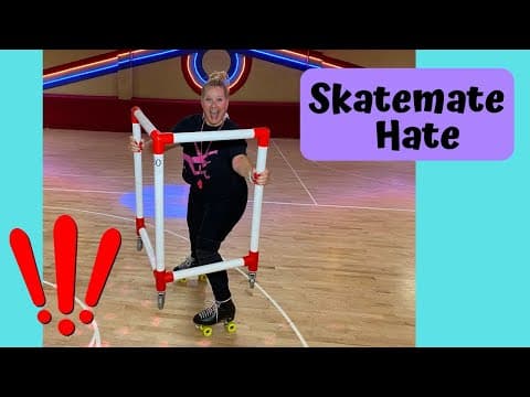 Learn to roller skate with The Help Of A Skatemate!