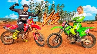 Fiz Um Racha Contra Uma Mulher E Deu Muito Ruim !