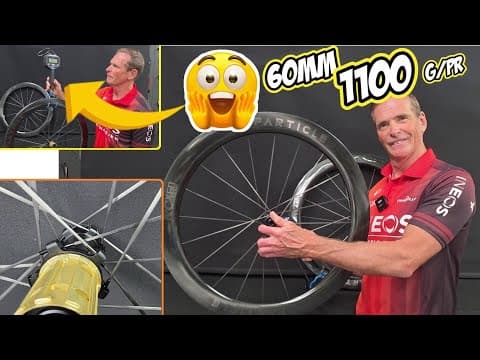 Particle Carbon Wheelset - 1100g For 60mm !!